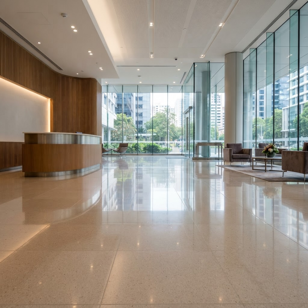 Reception lobby polish