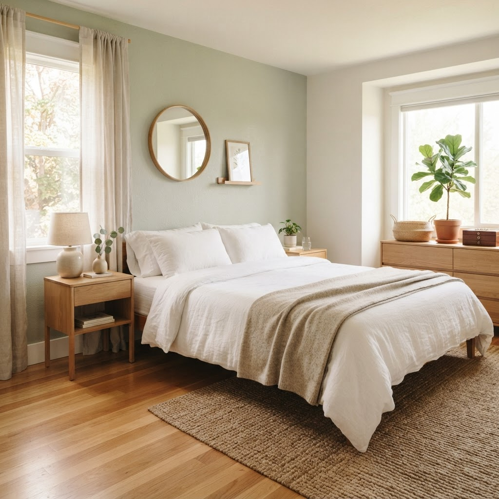 Move-in bedroom reset